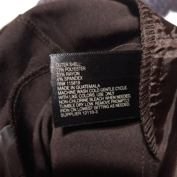 Worthington Modern Fit Brown Trousers NWT - Picture 3 of 6